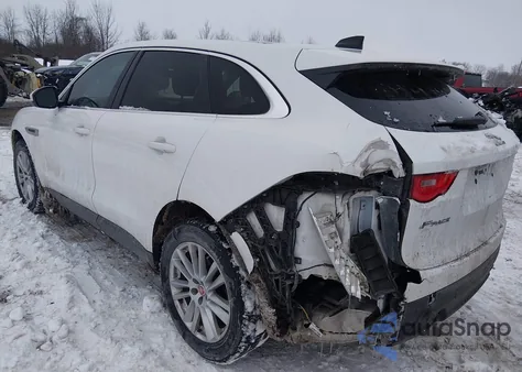 2020 Jaguar F-Pace 30T Prestige z USA, uszkodzony, nr VIN SADCK2GX5LA637913